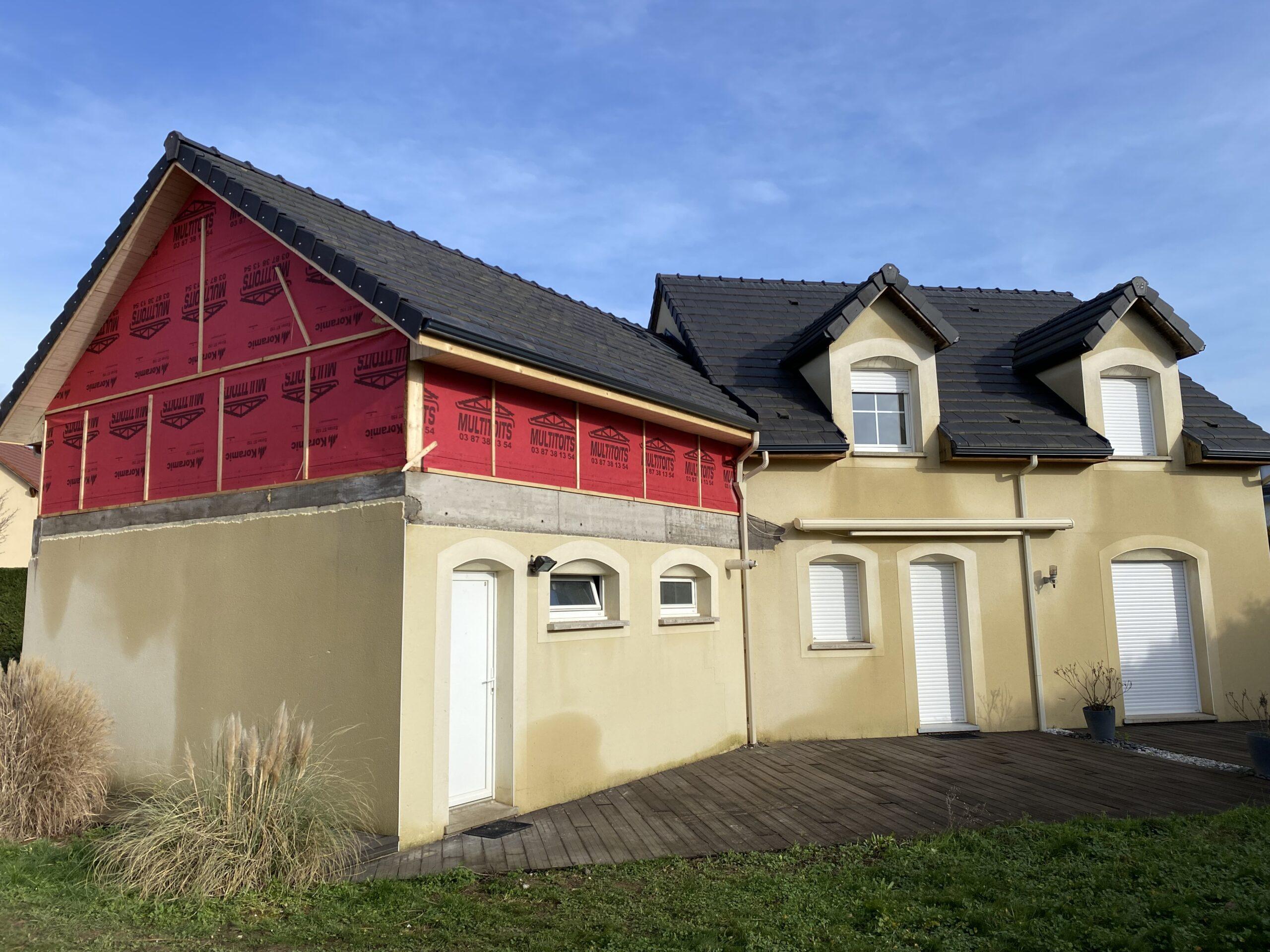 Étapes d'agrandissement d'une maison par LORConstructeurs